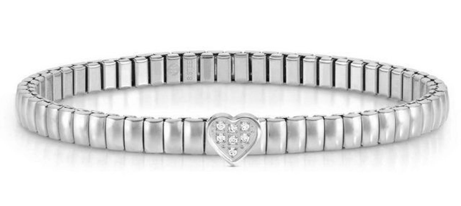 Bransoletka Nomination Extension Serce z cyrkonią 046007 004.jpg